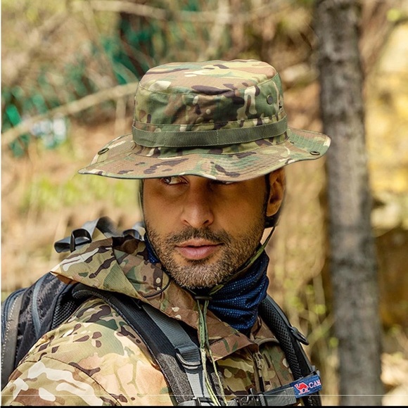 Military Tactical Boonie Hat Men Women, Summer UV Sun Protection Bucket NWOT - Picture 6 of 6